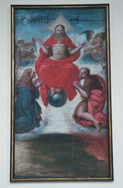 Pentraĵoj en la manĝoĉambro de la Seminario - EEK-18, Pelplin