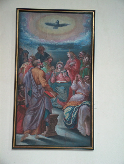 Pentraĵoj en la manĝoĉambro de la Seminario - EEK-18, Pelplin