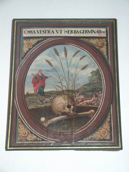 Pentraĵoj en la manĝoĉambro de la Seminario - EEK-18, Pelplin