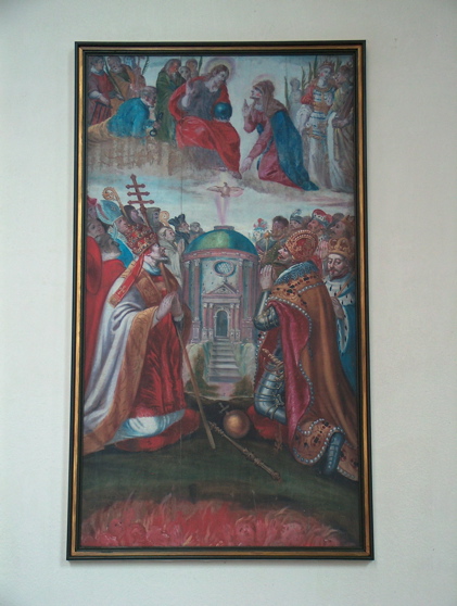 Pentraĵoj en la manĝoĉambro de la Seminario - EEK-18, Pelplin