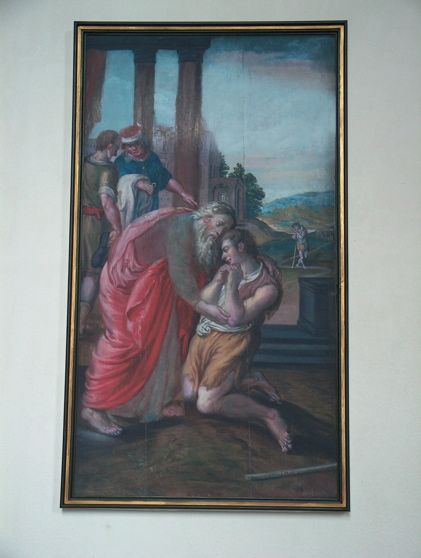 Pentraĵoj en la manĝoĉambro de la Seminario - EEK-18, Pelplin