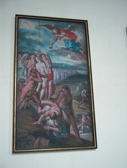 Pentraĵoj en la manĝoĉambro de la Seminario - EEK-18, Pelplin