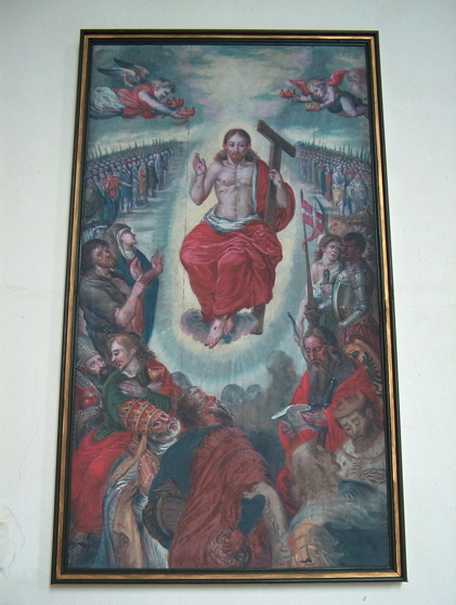 Pentraĵoj en la manĝoĉambro de la Seminario - EEK-18, Pelplin