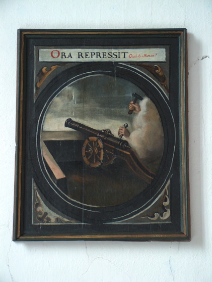 Pentraĵoj en la manĝoĉambro de la Seminario - EEK-18, Pelplin