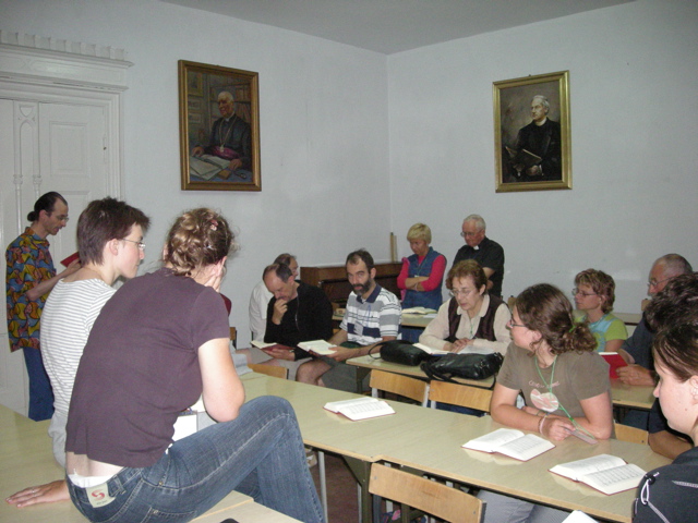 Trejniĝo de la kantoj por la mesoj kaj aliaj preĝoj