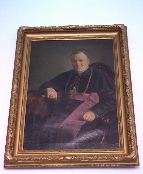 Mons. Konstanteno Dominik, episkopo de Pelplin, esperantisto. (Proceso pri lia beateco jam survojas.)